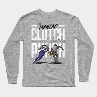 Shaquille Leonard Indianapolis Clutch Punch Long Sleeve T-Shirt